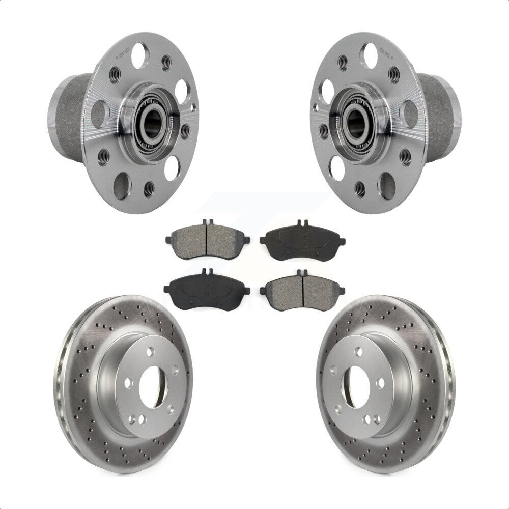 Transit Auto KBB-131965 Wheel Bearing and Hub Assembly for 2008-2015 Mercedes-Benz C250, Mercedes-Benz C300 - Front product image