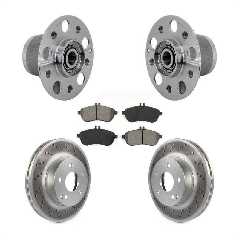 Transit Auto KBB-131965 Wheel Bearing and Hub Assembly for 2008-2015 Mercedes-Benz C250, Mercedes-Benz C300 - Front product image