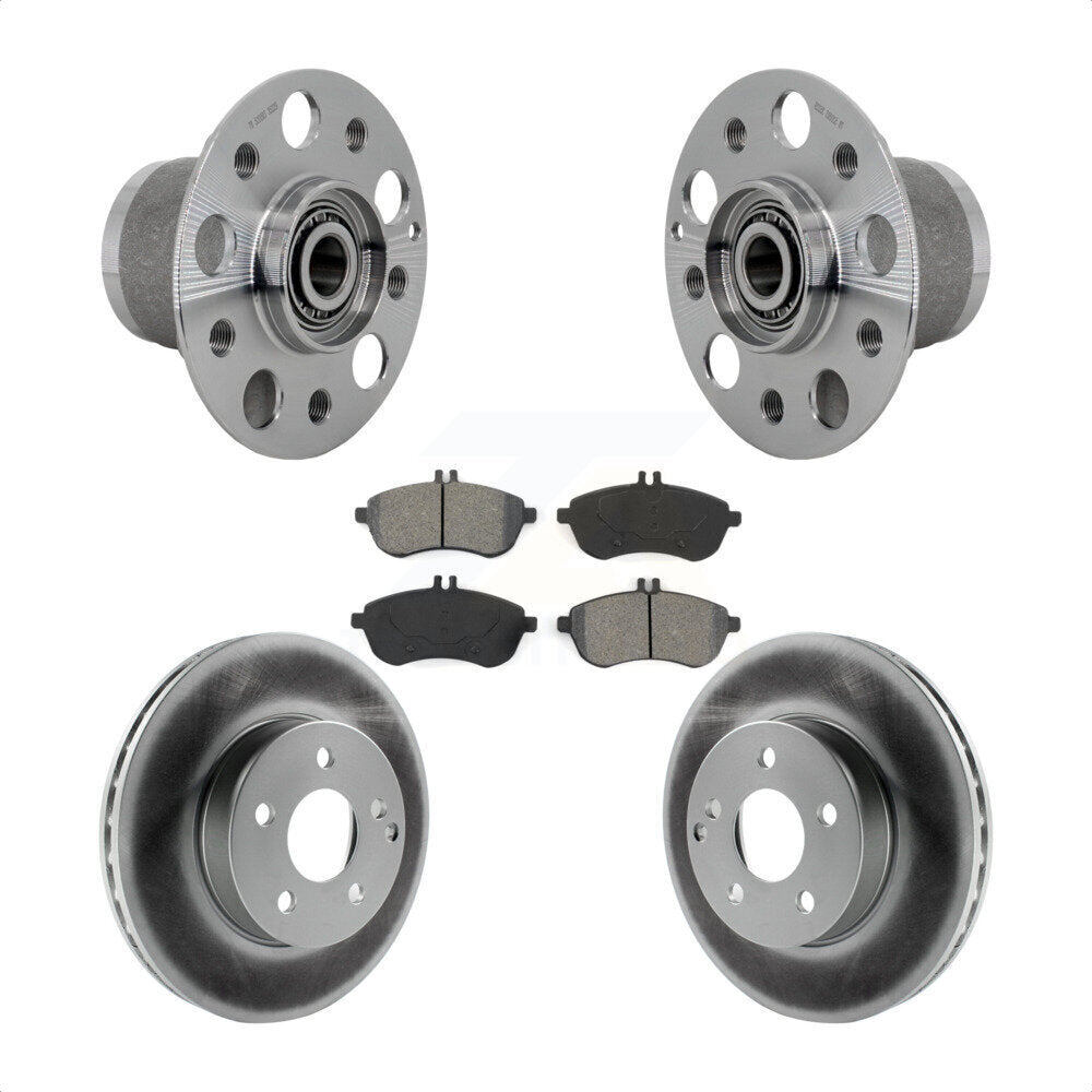 Transit Auto KBB-131966 Wheel Bearing and Hub Assembly for 2008-2015 Mercedes-Benz C250, Mercedes-Benz C300 - Front product image