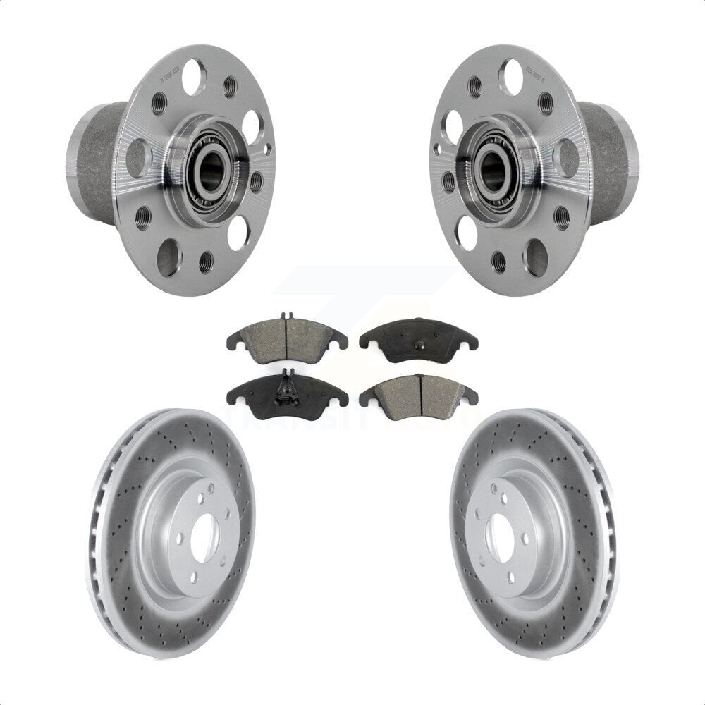 Transit Auto KBB-131969 Wheel Bearing and Hub Assembly for 2012-2017 Mercedes-Benz E550, Mercedes-Benz C250 - Front product image