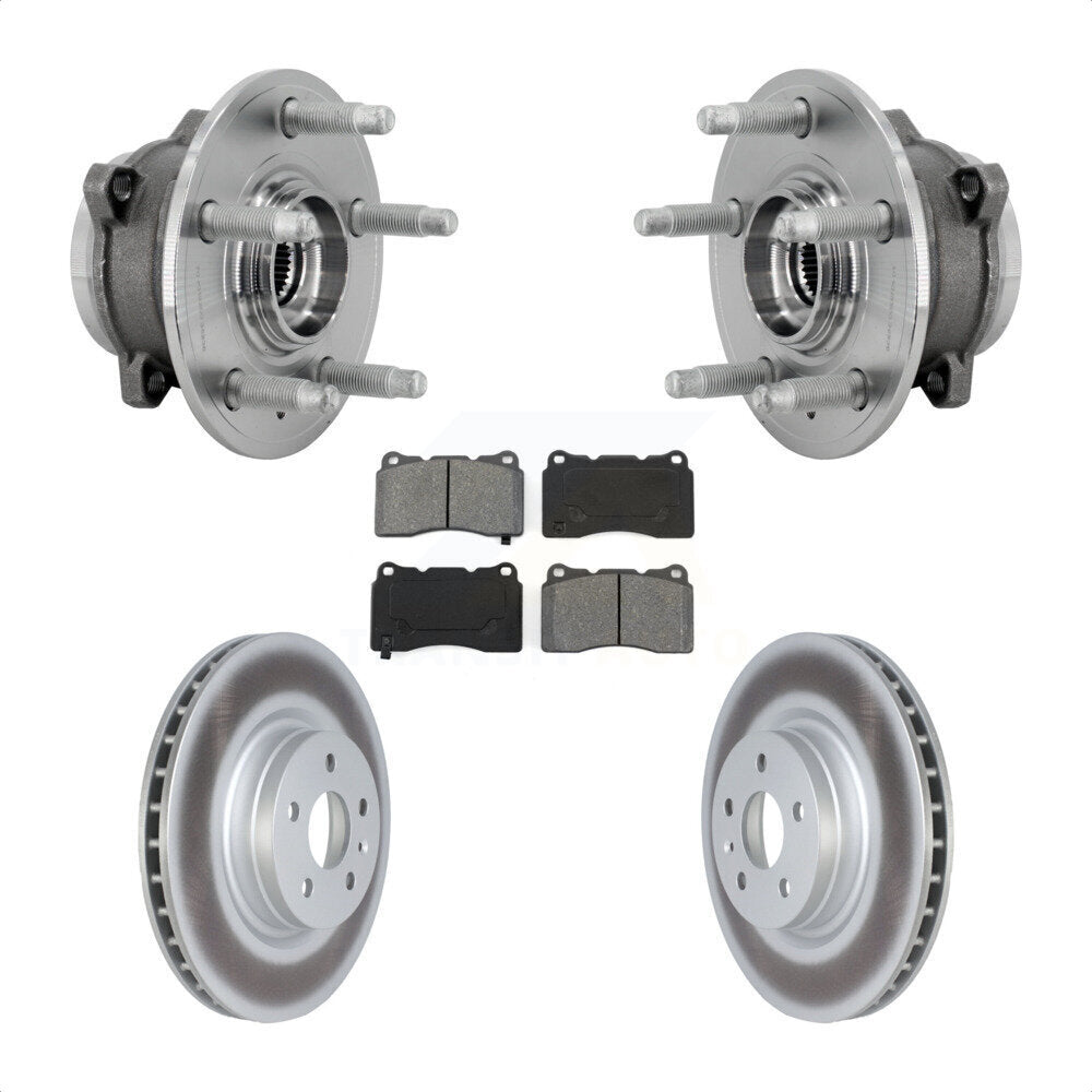 Transit Auto KBB-131971 Wheel Bearing and Hub Assembly for 2012-2019 Tesla X, Tesla S - Front product image