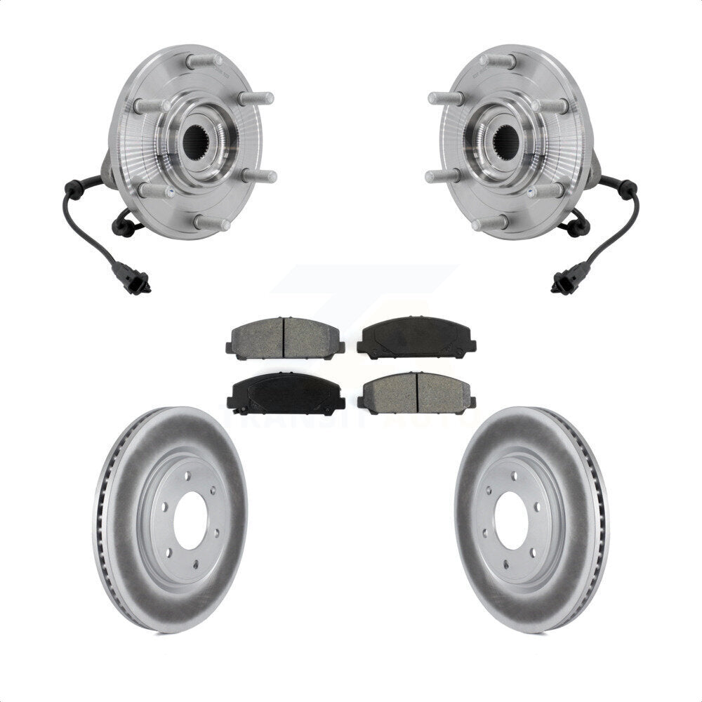 Transit Auto KBB-131972 Wheel Bearing and Hub Assembly for 2017-2023 Nissan TITAN - Front product image