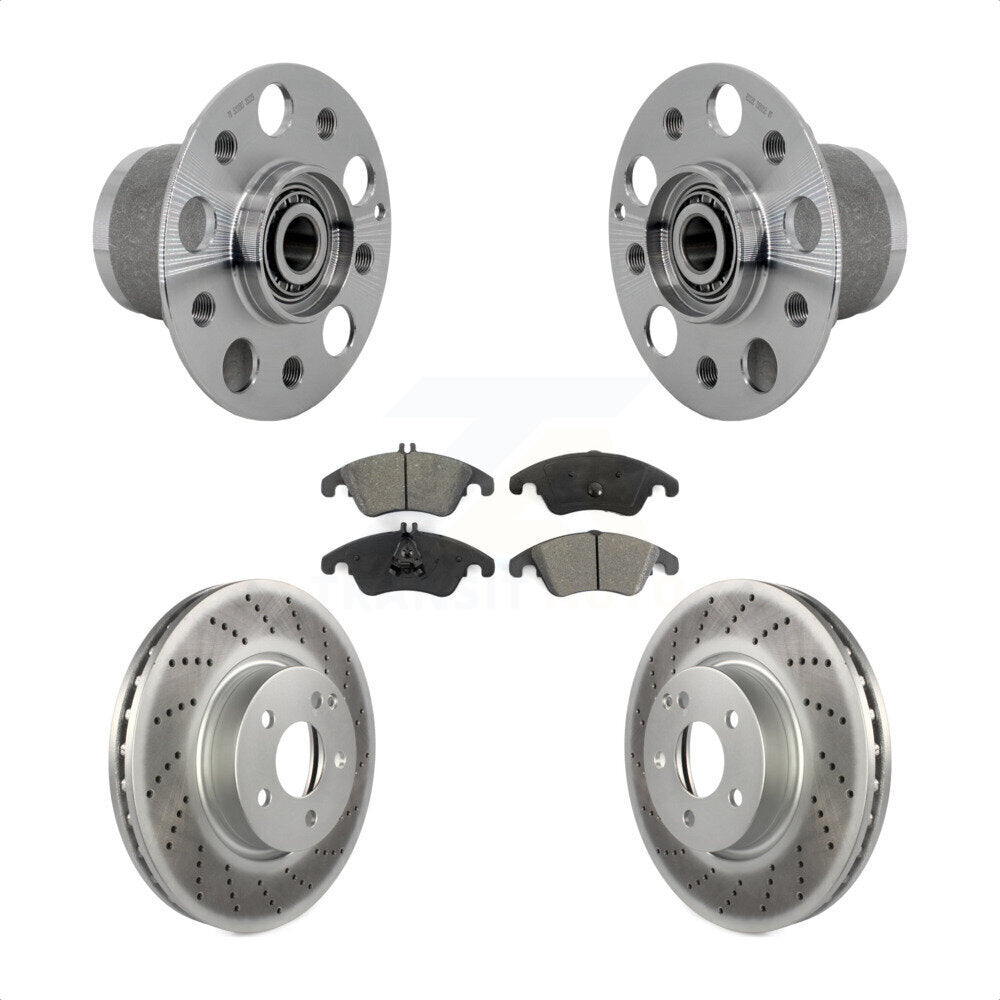 Transit Auto KBB-131975 Wheel Bearing and Hub Assembly for 2008-2019 Mercedes-Benz SLC300, Mercedes-Benz E350, Mercedes-Benz C350 & more - Front product image