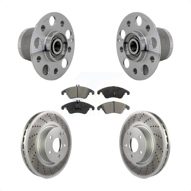 Transit Auto KBB-131975 Wheel Bearing and Hub Assembly for 2008-2019 Mercedes-Benz SLC300, Mercedes-Benz E350, Mercedes-Benz C350 & more - Front product image