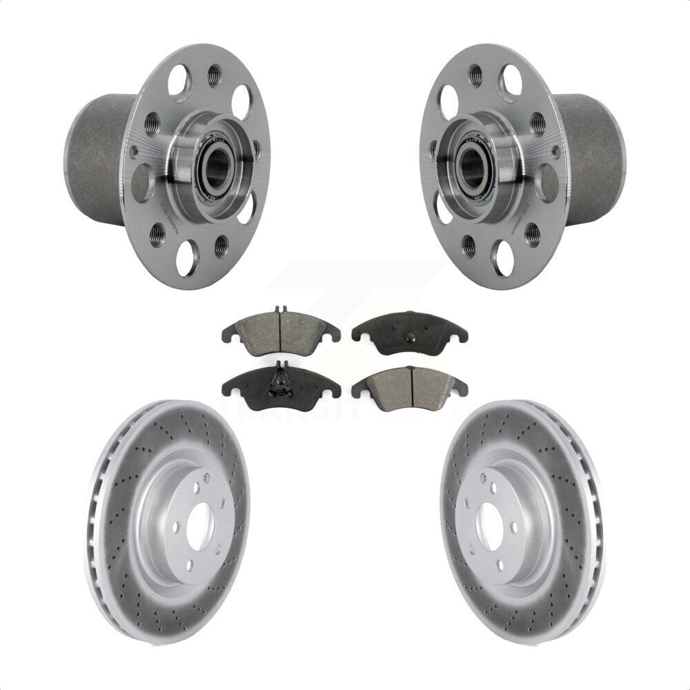 Transit Auto KBB-131978 Wheel Bearing and Hub Assembly for 2010-2016 Mercedes-Benz E400, Mercedes-Benz E550 - Front product image