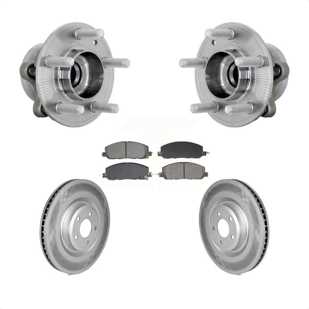 Transit Auto KBB-131986 Wheel Bearing and Hub Assembly for 2020-2023 Ford Explorer, Ford Police Interceptor Utility, Lincoln Aviator - Front product image