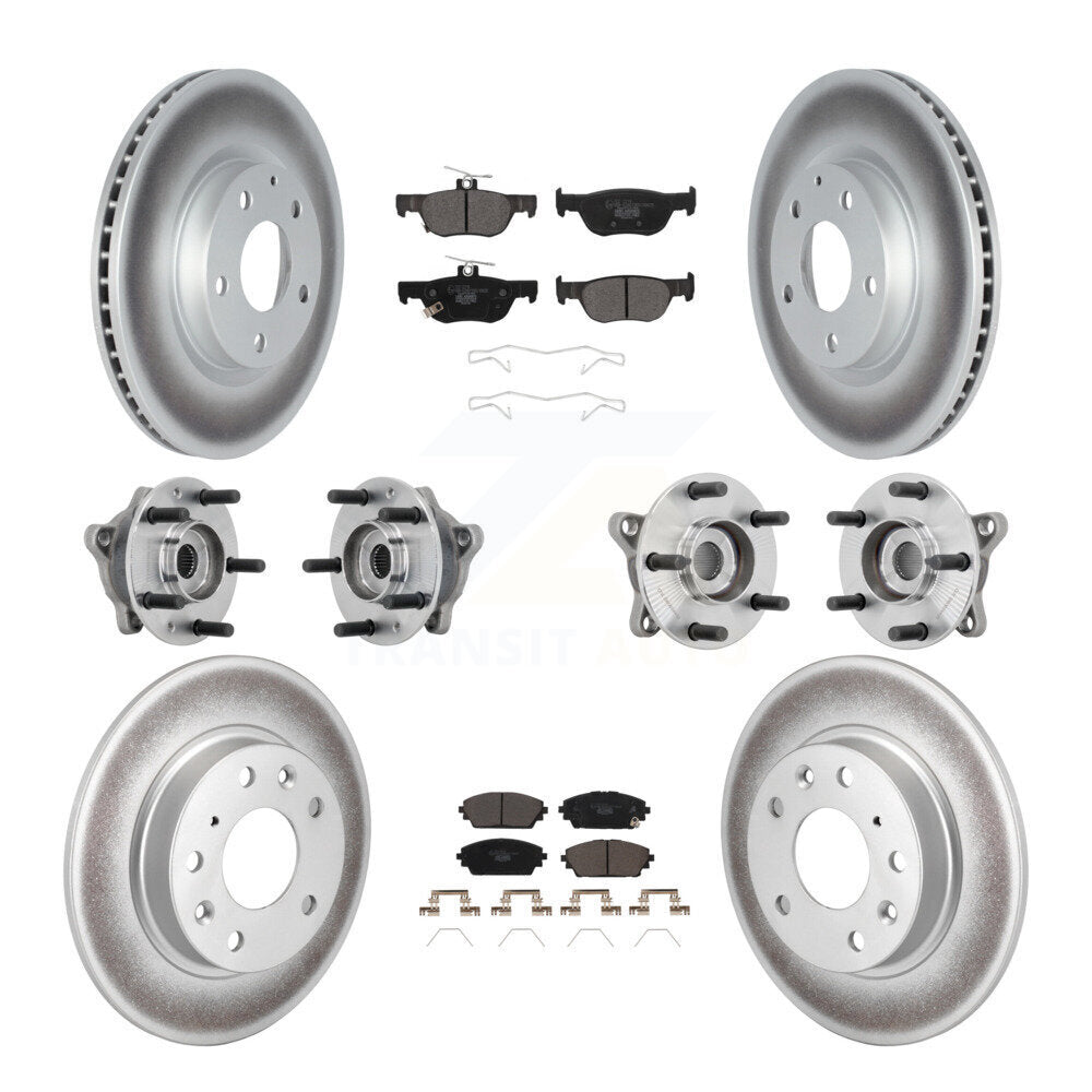 Transit Auto KBB-131998 Wheel Bearing and Hub Assembly for 2021-2022 Mazda 3 - Front and Rear product image