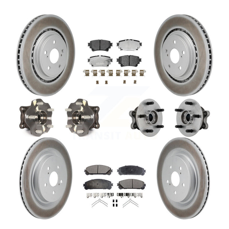 Transit Auto KBB-132012 Wheel Bearing and Hub Assembly for 2020-2022 Toyota Highlander - Front and Rear product image