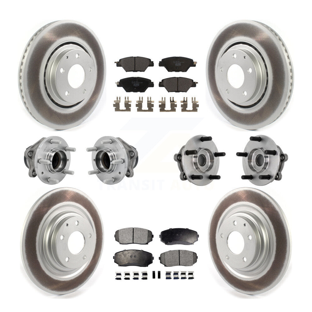 Transit Auto KBB-132022 Wheel Bearing and Hub Assembly for 2016-2021 Mazda CX-9 - Front and Rear product image