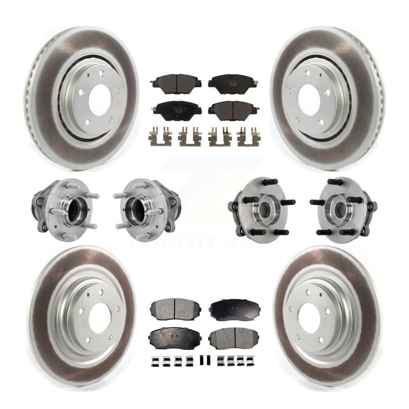 Transit Auto KBB-132022 Wheel Bearing and Hub Assembly for 2016-2021 Mazda CX-9 - Front and Rear product image