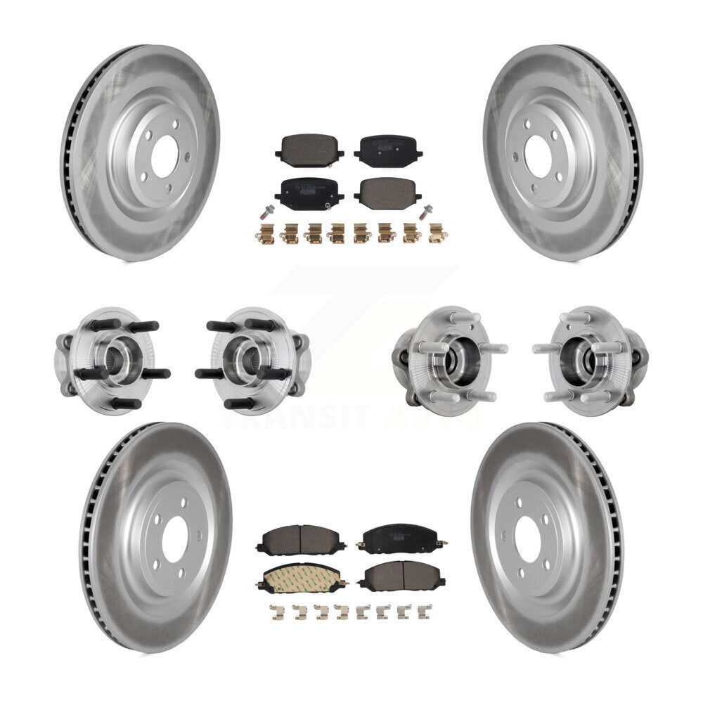 Transit Auto KBB-132024 Wheel Bearing and Hub Assembly for 2020-2022 Ford Police Interceptor Utility, Lincoln Aviator - Front and Rear product image