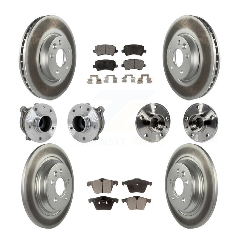Transit Auto KBB-132028 Wheel Bearing and Hub Assembly for 2008 Volvo V70 - Front and Rear product image