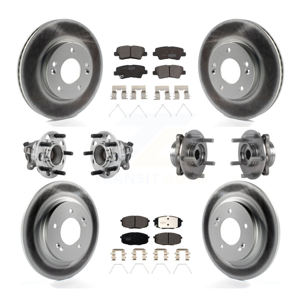 Transit Auto KBB-132054 Wheel Bearing and Hub Assembly for 2018-2019 Hyundai Elantra GT - Front and Rear product image