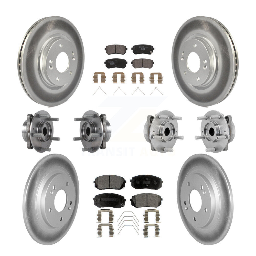Transit Auto KBB-132058 Wheel Bearing and Hub Assembly for 2018-2022 Hyundai Kona, Kia Seltos - Front and Rear product image