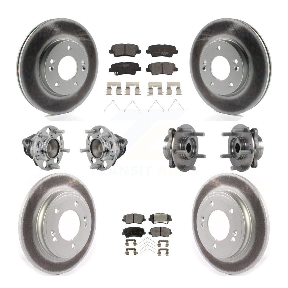 Transit Auto KBB-132060 Wheel Bearing and Hub Assembly for 2019-2021 Hyundai Veloster - Front and Rear product image