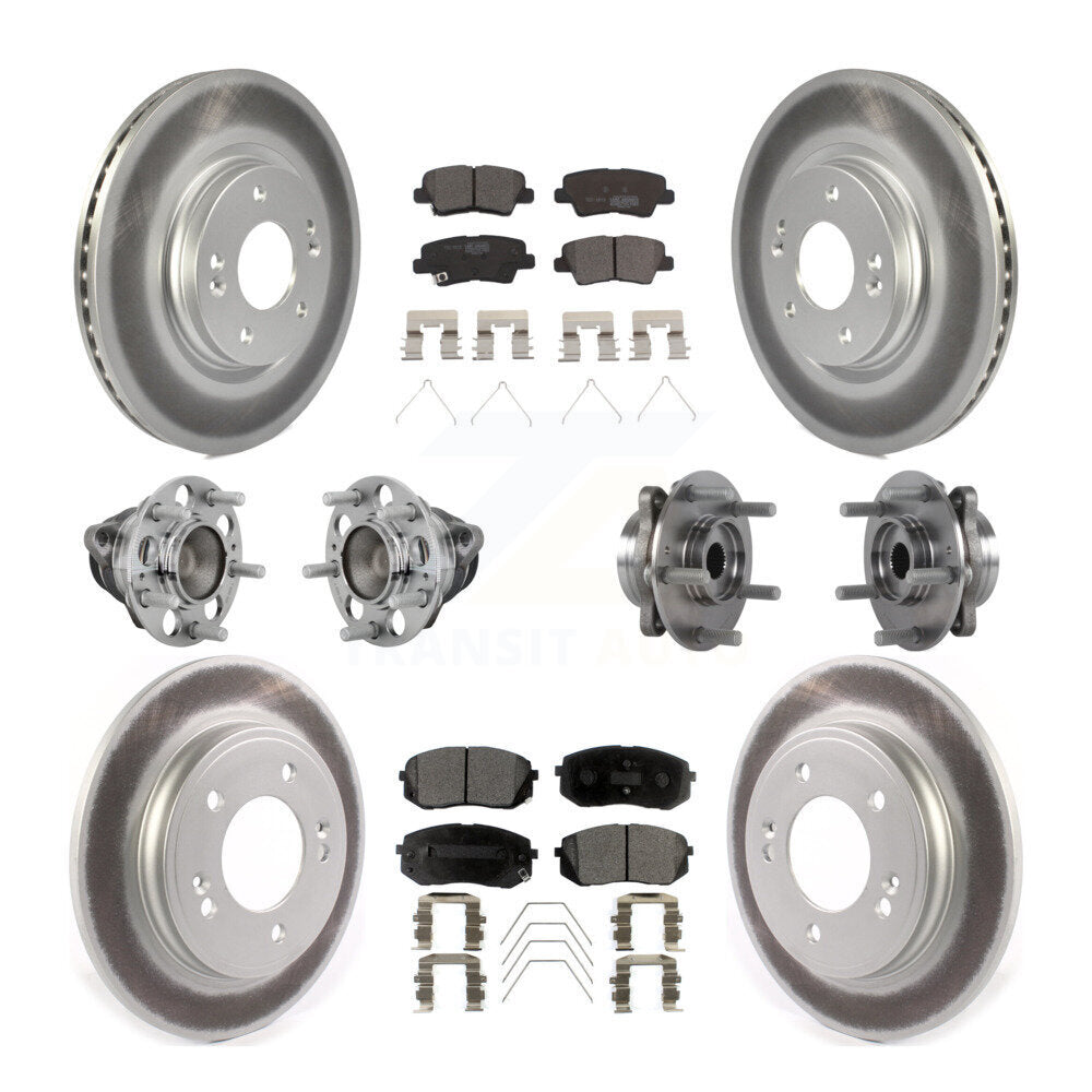 Transit Auto KBB-132061 Wheel Bearing and Hub Assembly for 2019-2023 Kia Forte, Hyundai Veloster - Front and Rear product image