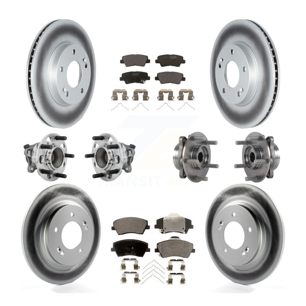 Transit Auto KBB-132072 Wheel Bearing and Hub Assembly for 2017-2019 Hyundai Ioniq - Front and Rear product image