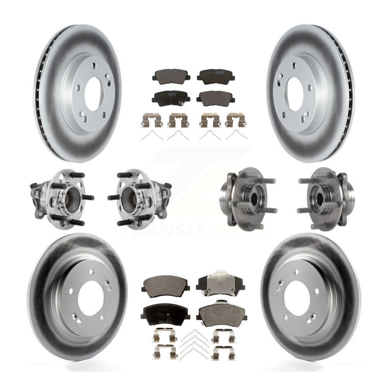 Transit Auto KBB-132072 Wheel Bearing and Hub Assembly for 2017-2019 Hyundai Ioniq - Front and Rear product image
