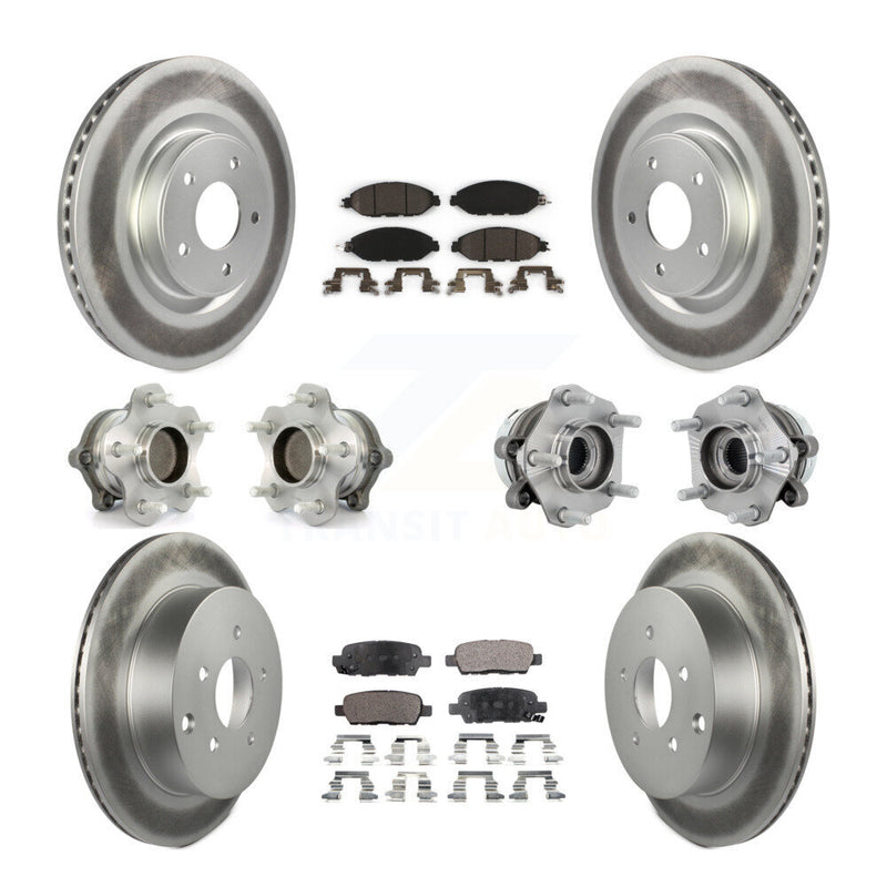 Transit Auto KBB-132074 Wheel Bearing and Hub Assembly for 2019-2024 Nissan Murano - Front and Rear product image