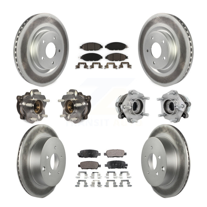 Transit Auto KBB-132075 Wheel Bearing and Hub Assembly for 2019-2023 Nissan Murano - Front and Rear product image