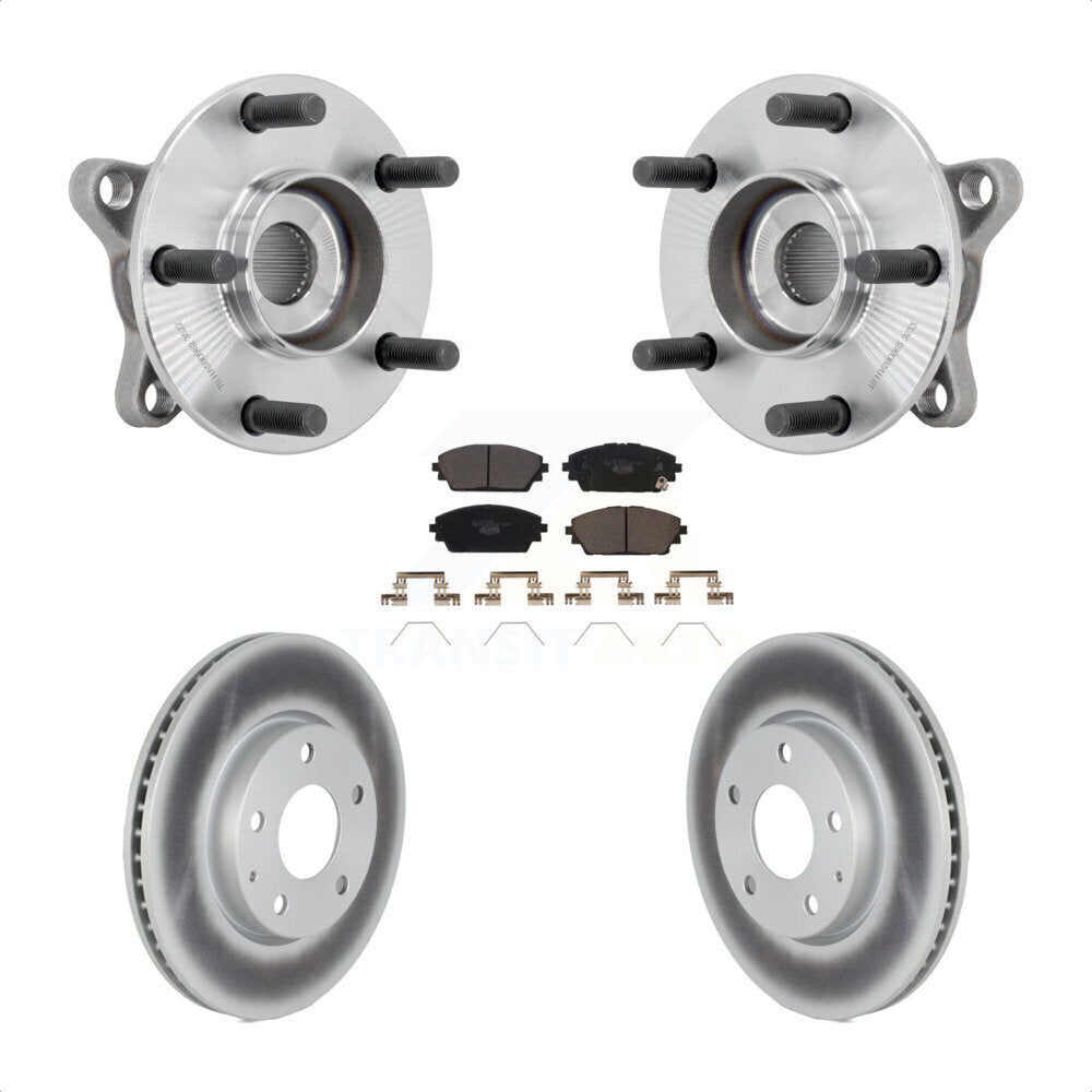 Transit Auto KBB-132076 Wheel Bearing and Hub Assembly for 2021-2022 Mazda 3 - Front product image