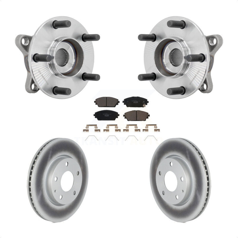 Transit Auto KBB-132076 Wheel Bearing and Hub Assembly for 2021-2022 Mazda 3 - Front product image