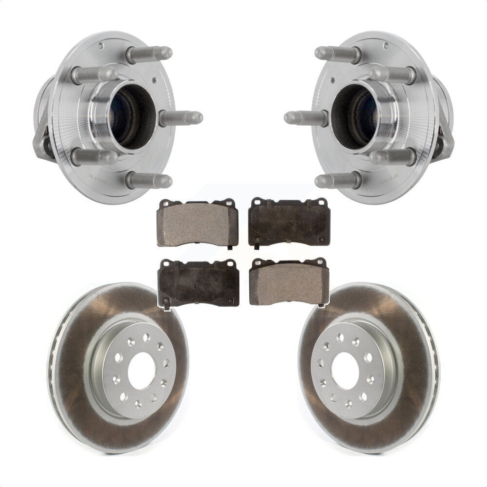 Transit Auto KBB-132082 Wheel Bearing and Hub Assembly for 2015-2022 Chevrolet Camaro, Cadillac CTS, Cadillac CT6 - Front product image