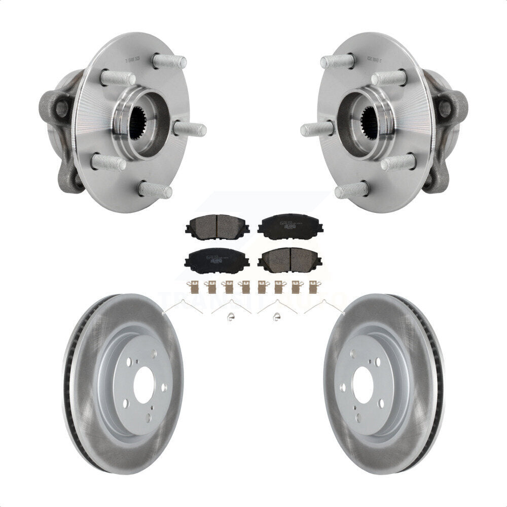 Transit Auto KBB-132090 Wheel Bearing and Hub Assembly for 2019-2024 Toyota C-HR, Lexus UX200, Lexus UX250h - Front product image