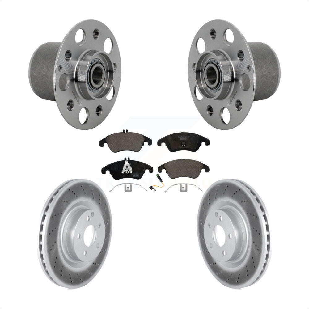 Transit Auto KBB-132098 Wheel Bearing and Hub Assembly for 2010-2016 Mercedes-Benz E400, Mercedes-Benz E550 - Front product image