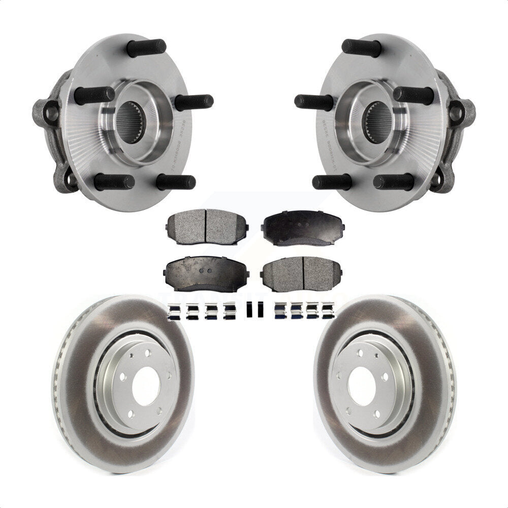 Transit Auto KBB-132102 Wheel Bearing and Hub Assembly for 2016-2023 Mazda CX-9 - Front product image