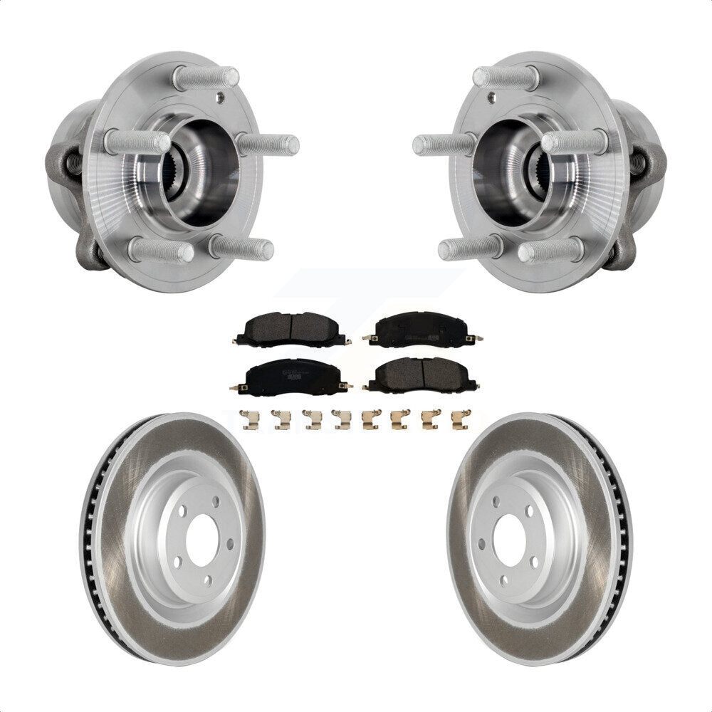Transit Auto KBB-132103 Wheel Bearing and Hub Assembly for 2020-2022 Ford Explorer, Lincoln Aviator - Front product image