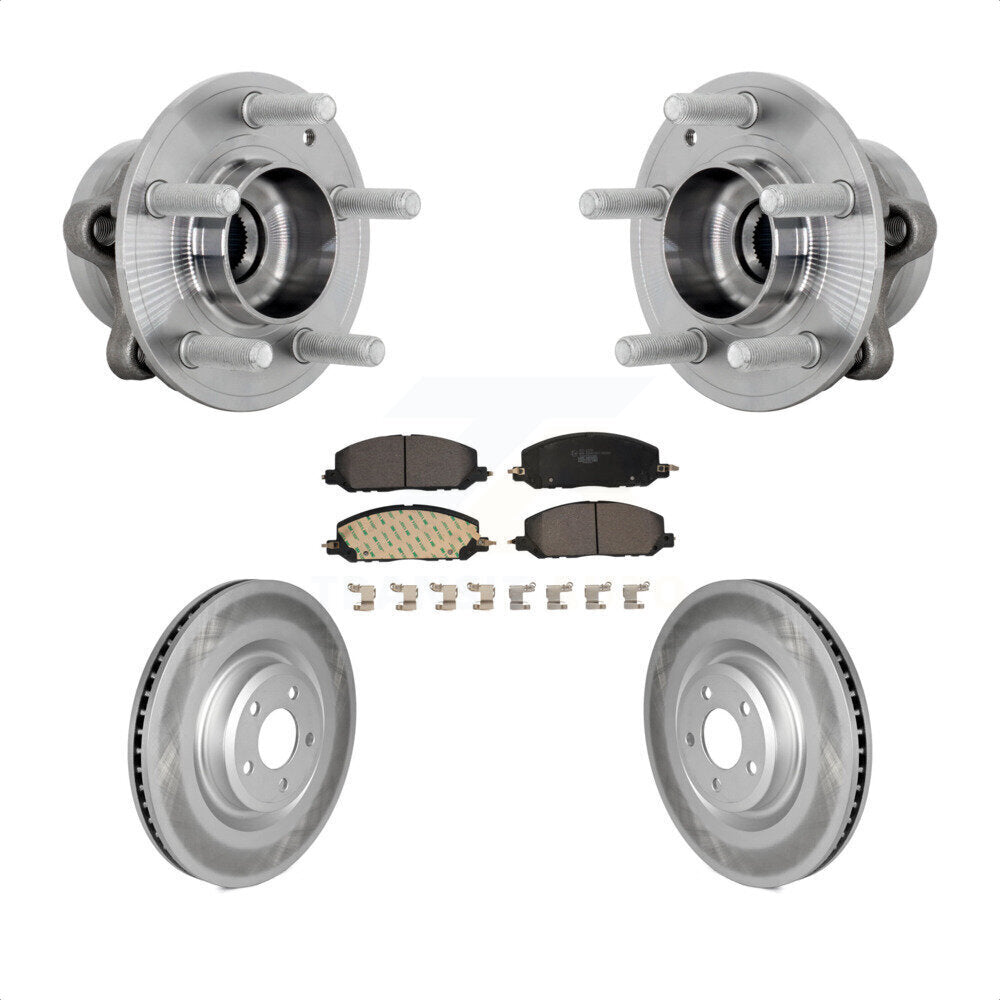 Transit Auto KBB-132104 Wheel Bearing and Hub Assembly for 2020-2023 Ford Explorer, Ford Police Interceptor Utility, Lincoln Aviator - Front product image