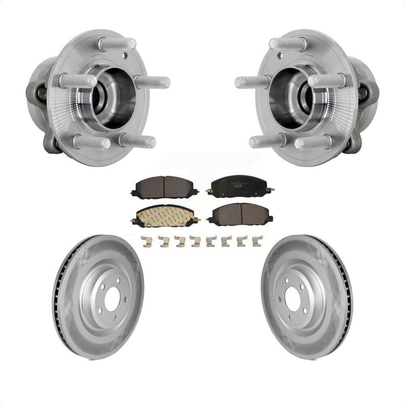 Transit Auto KBB-132104 Wheel Bearing and Hub Assembly for 2020-2023 Ford Explorer, Ford Police Interceptor Utility, Lincoln Aviator - Front product image