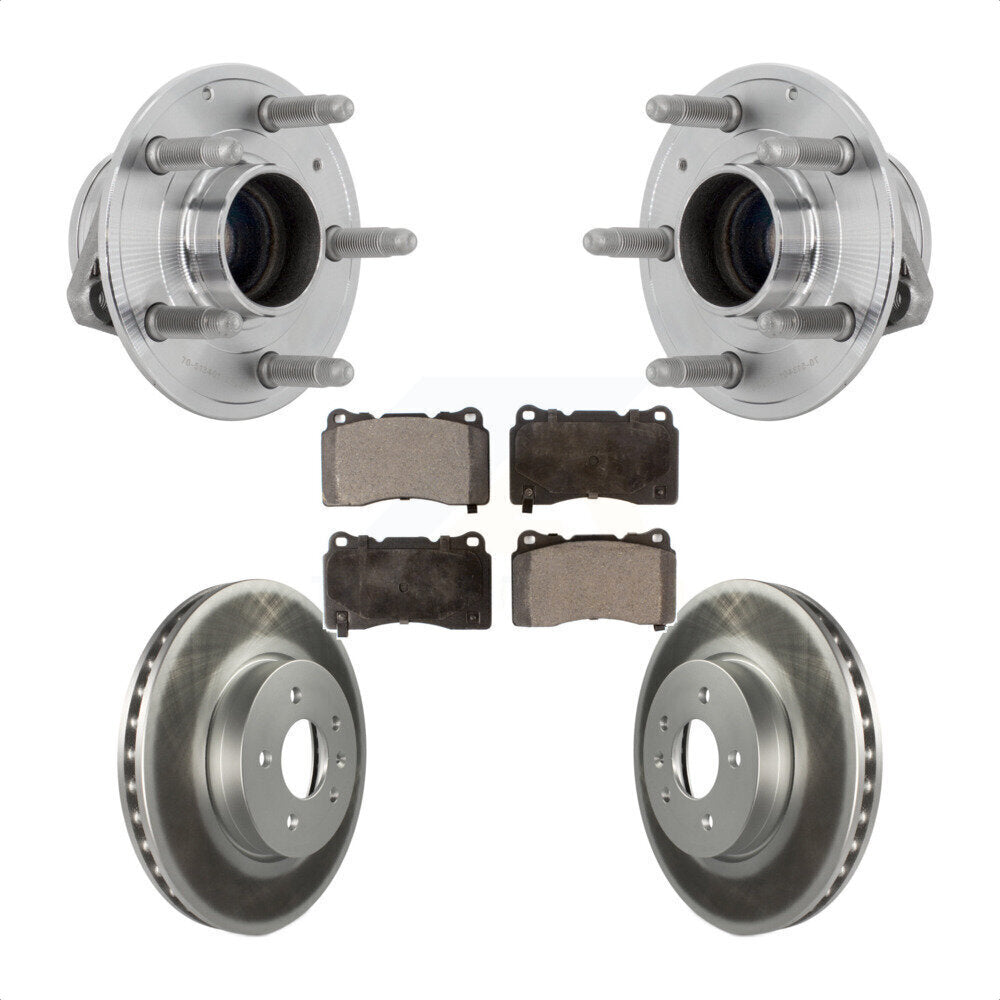 Transit Auto KBB-132120 Wheel Bearing and Hub Assembly for 2013-2019 Cadillac ATS - Front product image