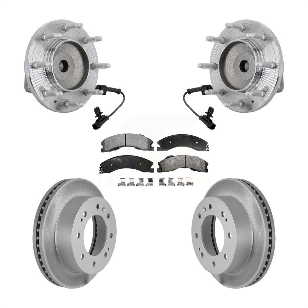 Transit Auto KBB-132124 Wheel Bearing and Hub Assembly for 2011-2019 Chevrolet Silverado 2500 HD, Chevrolet Silverado 3500 HD, GMC Sierra 2500 HD & more - Front product image