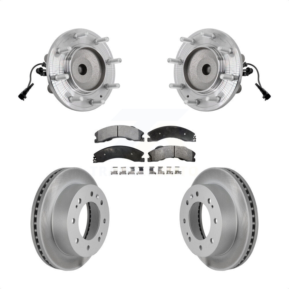 Transit Auto KBB-132125 Wheel Bearing and Hub Assembly for 2011-2019 Chevrolet Silverado 3500 HD, GMC Sierra 3500 HD - Front product image