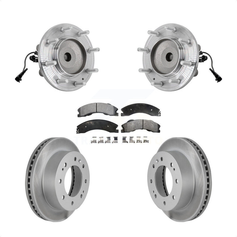 Transit Auto KBB-132125 Wheel Bearing and Hub Assembly for 2011-2019 Chevrolet Silverado 3500 HD, GMC Sierra 3500 HD - Front product image