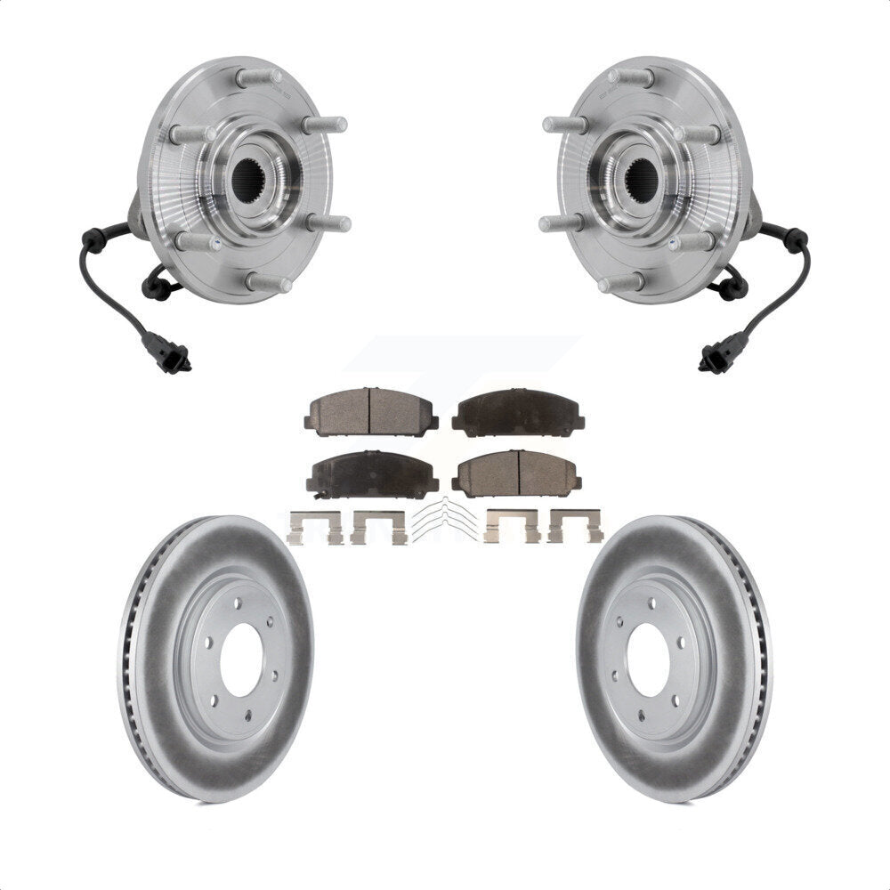 Transit Auto KBB-132133 Wheel Bearing and Hub Assembly for 2017-2023 Nissan TITAN - Front product image