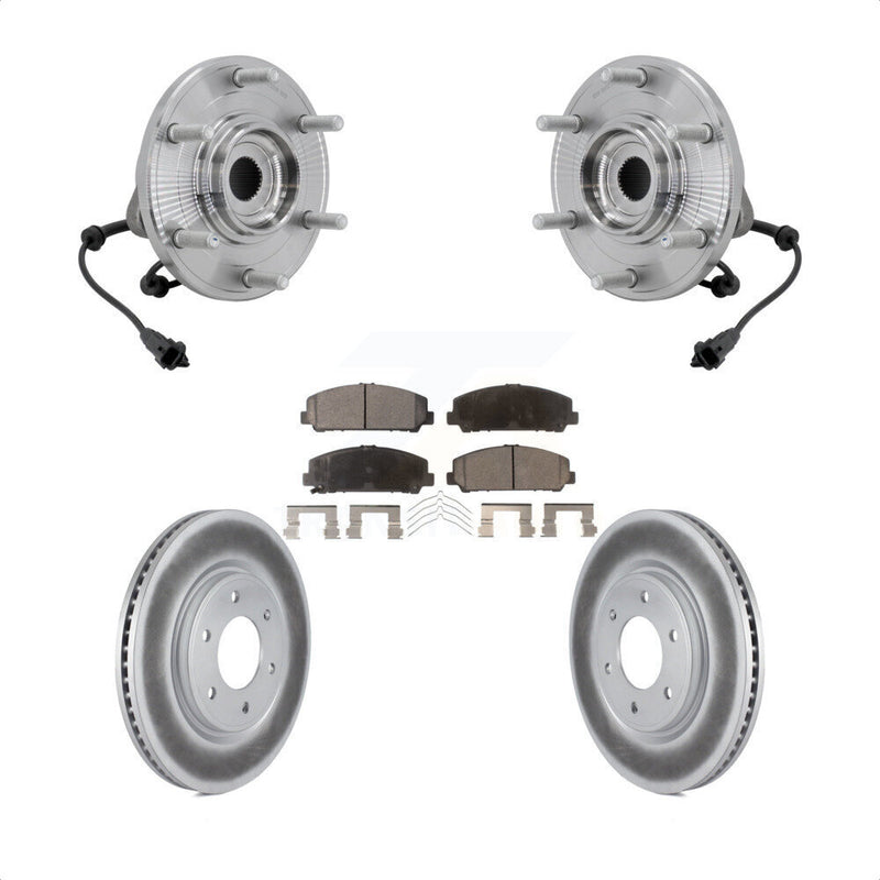Transit Auto KBB-132133 Wheel Bearing and Hub Assembly for 2017-2023 Nissan TITAN - Front product image