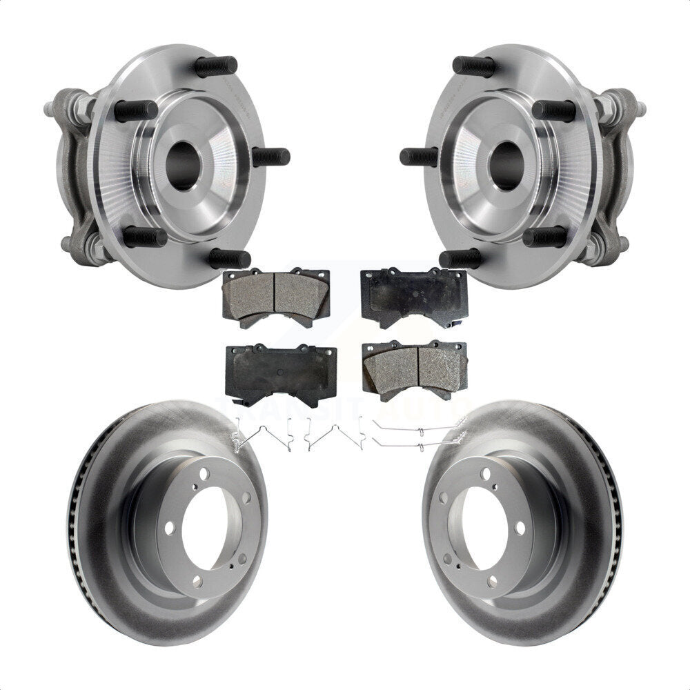 Transit Auto KBB-132135 Wheel Bearing and Hub Assembly for 2007-2022 Toyota Sequoia, Toyota Tundra - Front product image