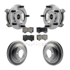 Transit Auto KBB-132135 Wheel Bearing and Hub Assembly for 2007-2022 Toyota Sequoia, Toyota Tundra - Front product image