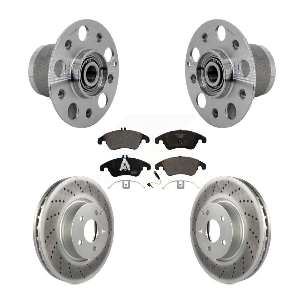 Transit Auto KBB-132138 Wheel Bearing and Hub Assembly for 2008-2019 Mercedes-Benz SLC300, Mercedes-Benz E350, Mercedes-Benz C350 & more - Front product image