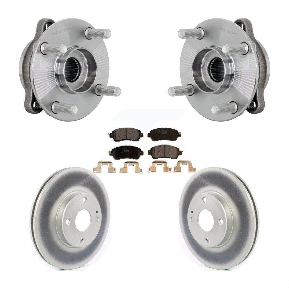 Transit Auto KBB-132142 Wheel Bearing and Hub Assembly for 2016-2020 Toyota Yaris, Toyota Yaris iA, Scion iA - Front product image