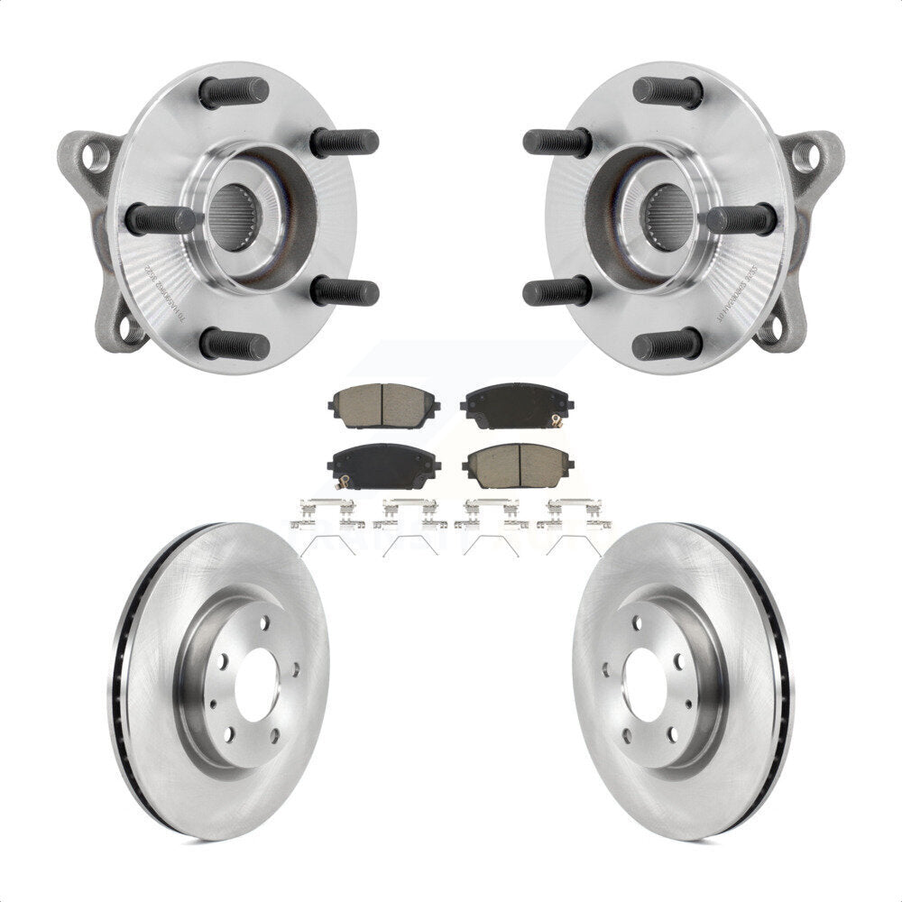 Transit Auto KBB-132155 Wheel Bearing and Hub Assembly for 2021-2022 Mazda 3 - Front product image
