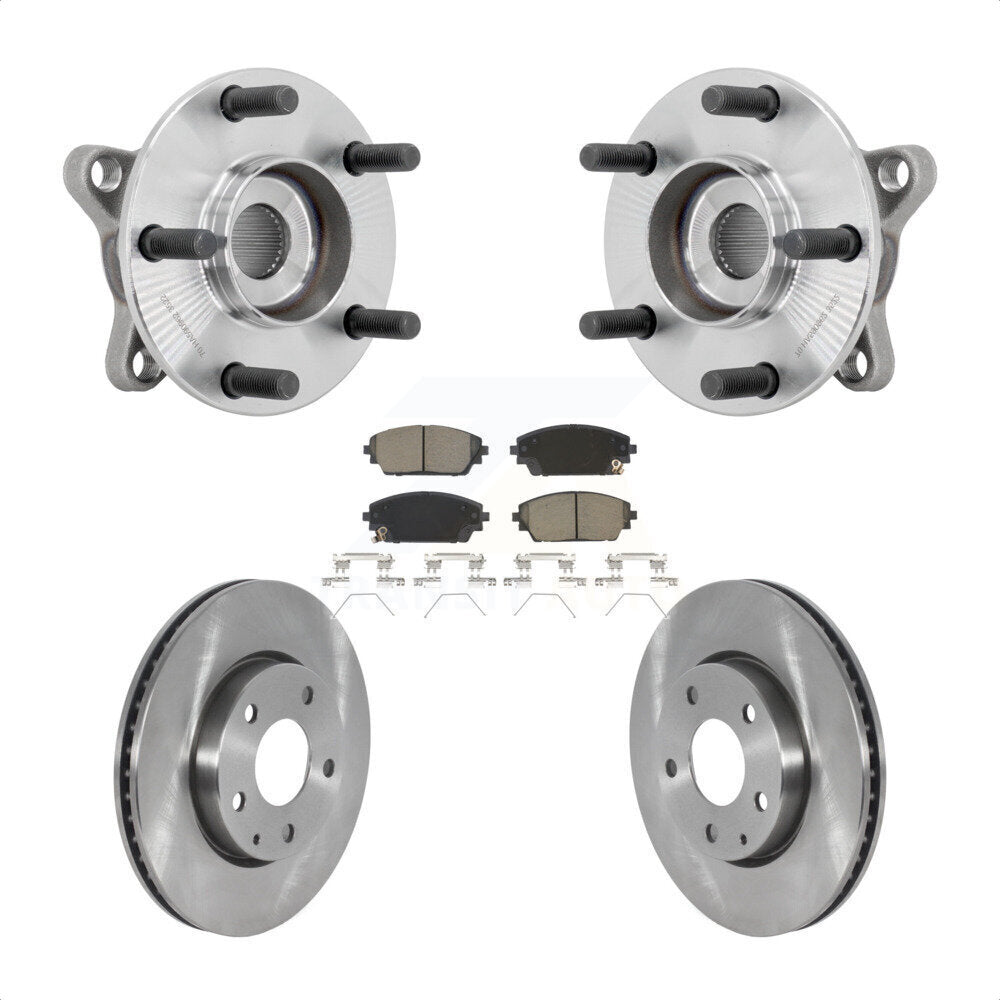 Transit Auto KBB-132156 Wheel Bearing and Hub Assembly for 2021-2022 Mazda 3 - Front product image