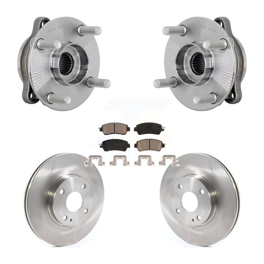 Transit Auto KBB-132160 Wheel Bearing and Hub Assembly for 2016-2020 Toyota Yaris, Toyota Yaris iA, Scion iA - Front product image