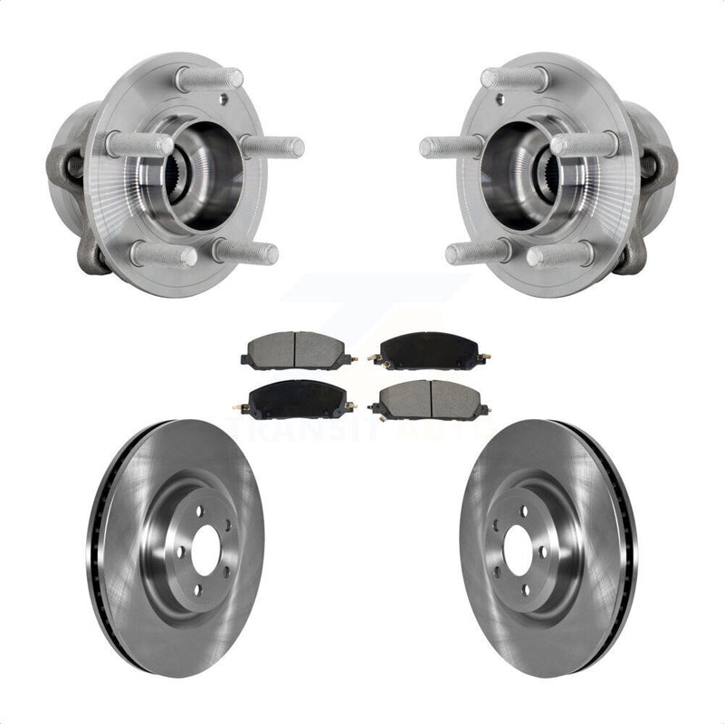 Transit Auto KBB-132162 Wheel Bearing and Hub Assembly for 2020-2023 Ford Explorer, Ford Police Interceptor Utility, Lincoln Aviator - Front product image