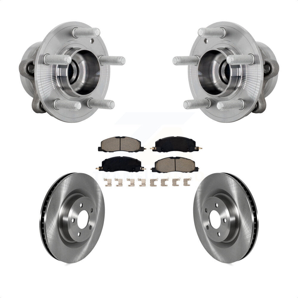 Transit Auto KBB-132163 Wheel Bearing and Hub Assembly for 2020-2022 Ford Explorer, Lincoln Aviator - Front product image