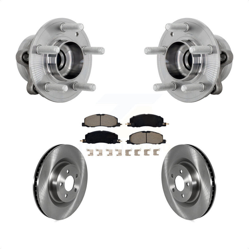 Transit Auto KBB-132163 Wheel Bearing and Hub Assembly for 2020-2022 Ford Explorer, Lincoln Aviator - Front product image