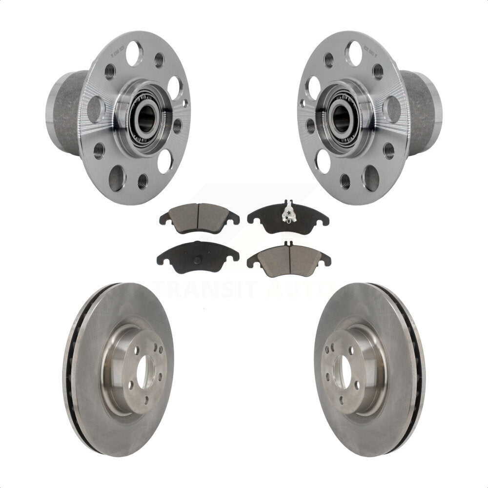 Transit Auto KBB-132169 Wheel Bearing and Hub Assembly for 2012-2017 Mercedes-Benz E550, Mercedes-Benz C250 - Front product image
